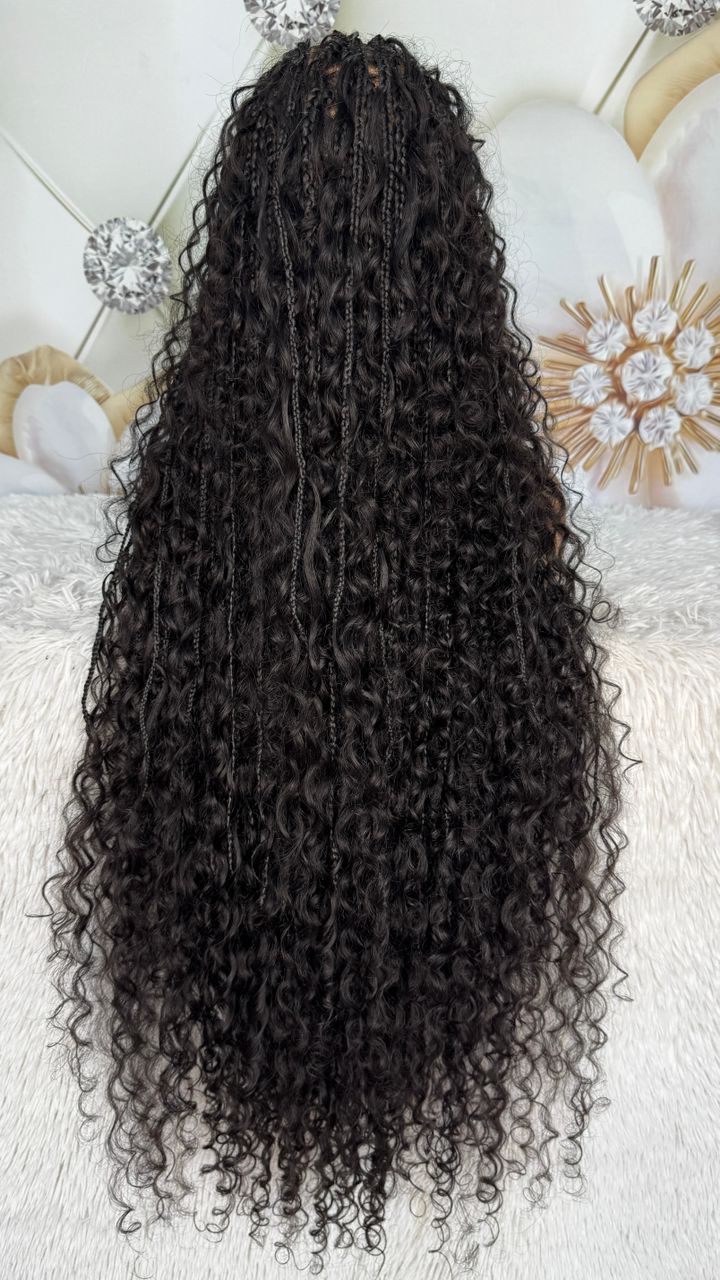 Boho Braided Frontal Lace Wig